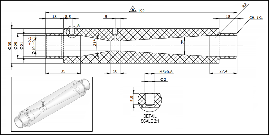 A drawing of a pipe

Description automatically generated