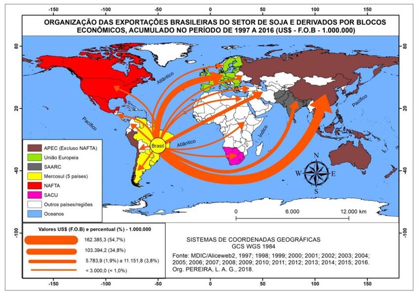 EXP SOJA POR MERCADOS Uss