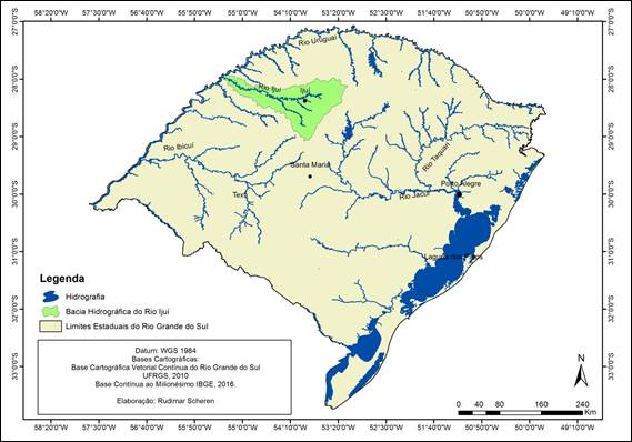 Classificacao Geomorfometrica Da Bacia Hidrografica Do Rio Ijui Rs Scheren Geografia Ensino Pesquisa