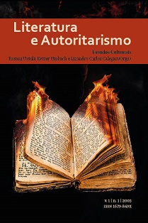 Capa da edição nº 1 da revista Literatura e Autoritarismo: Estudos Culturais