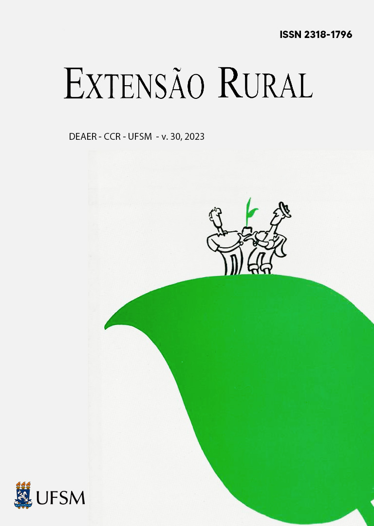 					Afficher Vol. 30 (2023): Extensão Rural
				