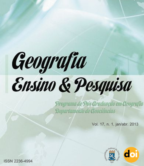 					Visualizar Vol. 17, n. 1, jan/abr (2013). Geografia Ensino & Pesquisa.
				