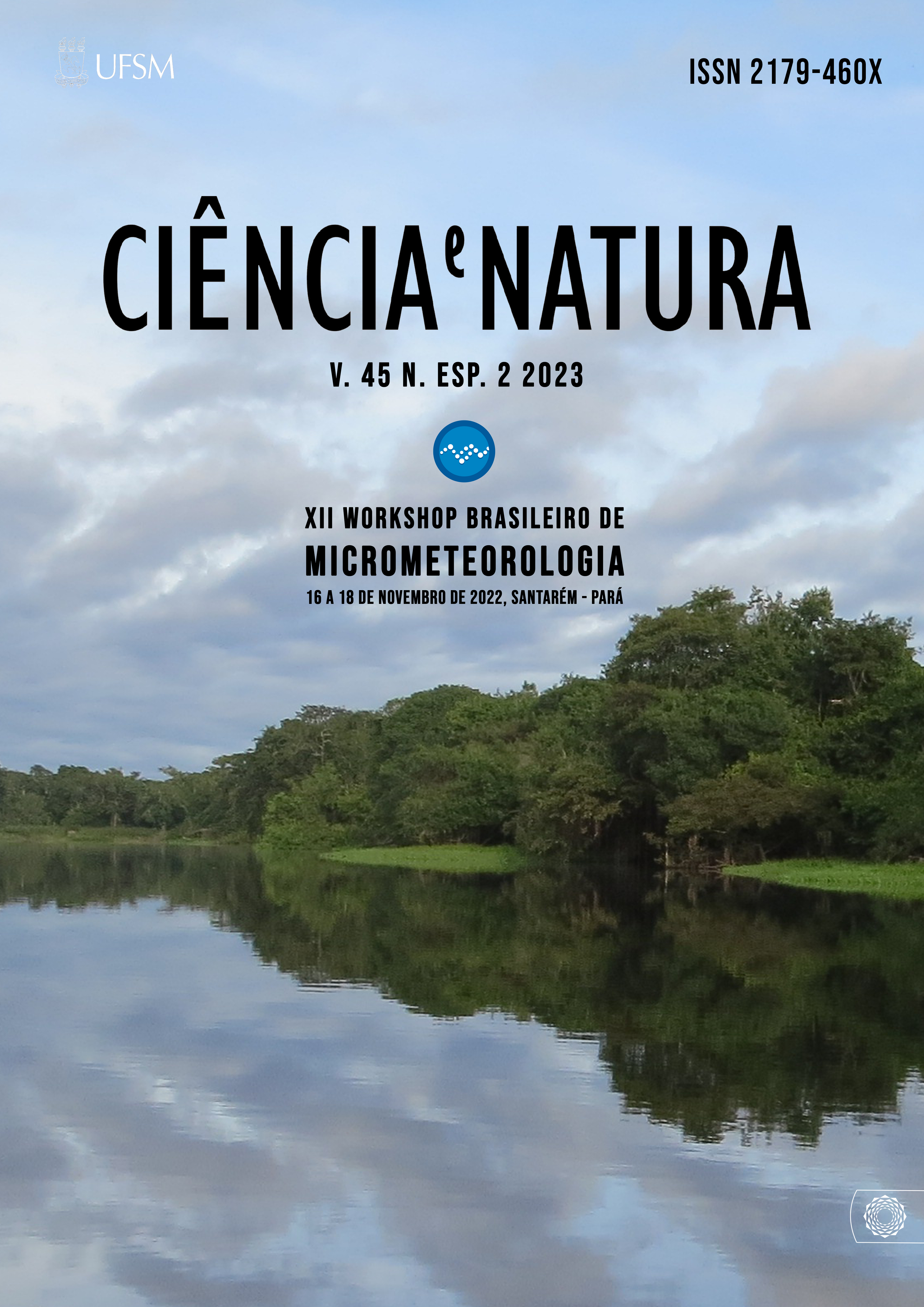 Cover image V. 45, Especial Edition, 2023. XXII Workshop Brasileiro de Micrometeorologia.