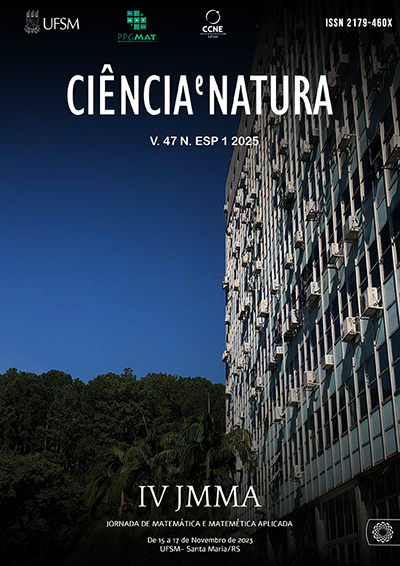 					View Vol. 47 No. esp. 1 (2025): IV Jornada de Matematica e Matematica aplicada UFSM
				