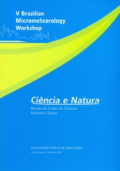 					View CIÊNCIA E NATURA, V. 29, 2007, SPECIAL EDITION: V WORKSHOP BRASILEIRO DE MICROMETEOROLOGIA
				