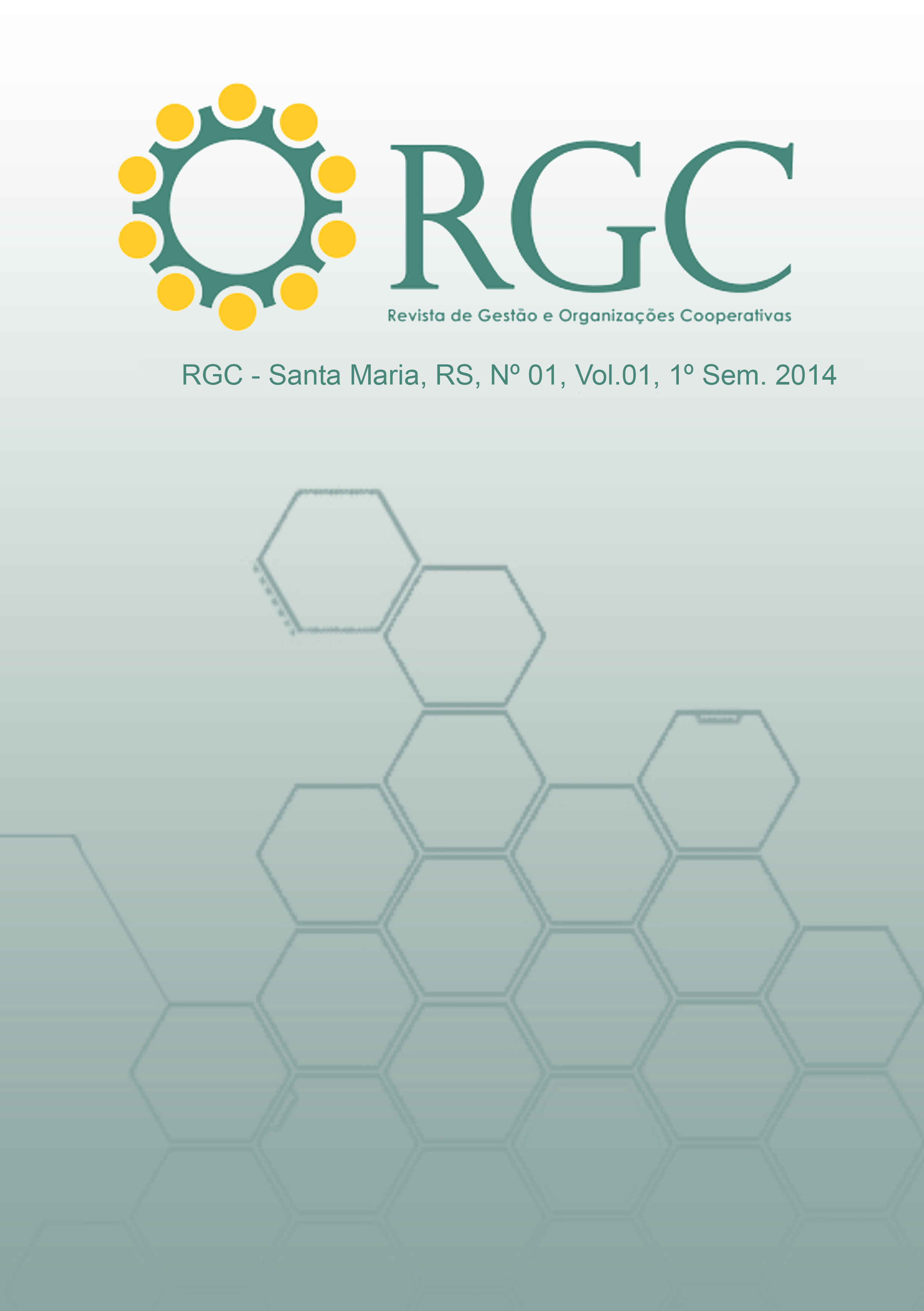					Visualizar v. 1 n. 1 (2014): RGC - Revista de Gestão e Organização Cooperativas
				