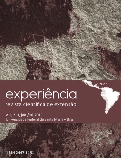 Experiência. Revista Científica de Extensão | Universidade Federal de Santa Maria