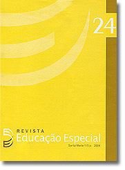 					Visualizar Revista Educação Especial, n. 24, 2004
				
